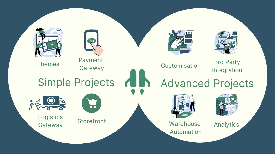 ShopJets - Project type that we undertake